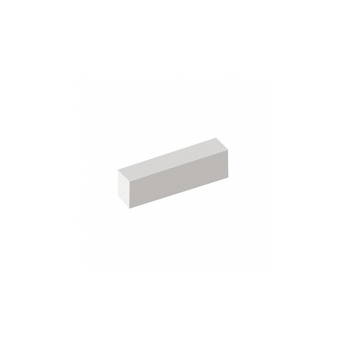 Перегородочный газобетонный блок (плоская грань) 62,5-20-10