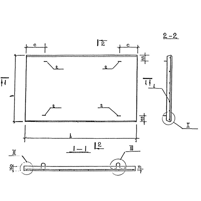 Плита перекрытия П 62-10-8 АIVт с-9