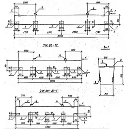 Траверсы подстанций ТЖ 60-32